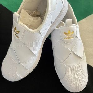 COPY - Start Your Year White with ADIDAS Originals NWOB Women’s Superstar Slip-…